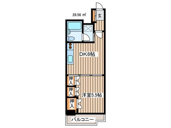 ベストＬ表参道の物件間取画像